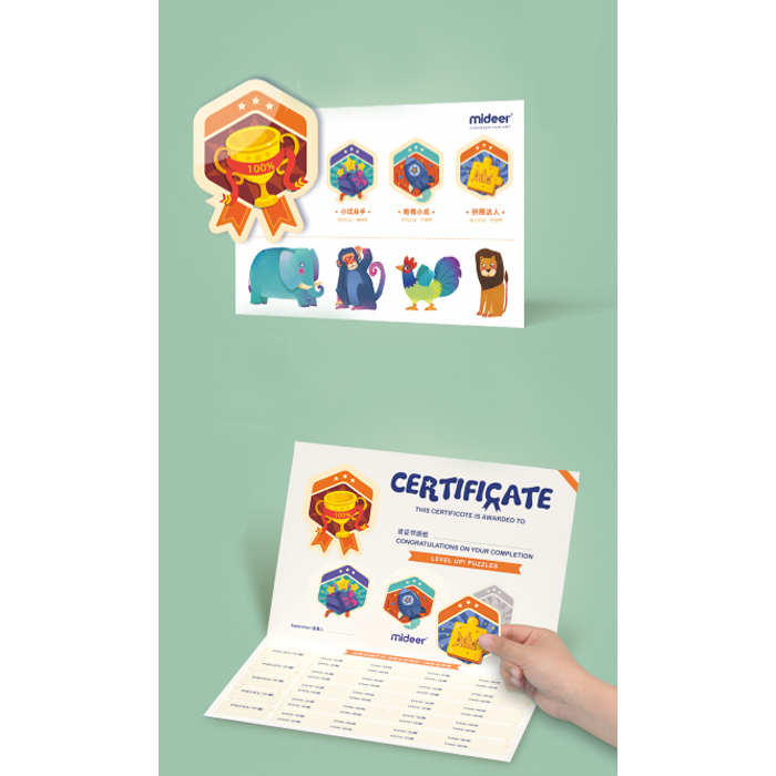 Rompecabezas Mideer Avanzado Para Niños Complejo Nivel 6