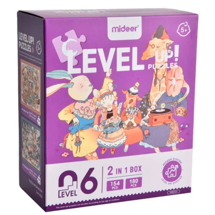 Rompecabezas Mideer Avanzado Para Niños Complejo Nivel 6
