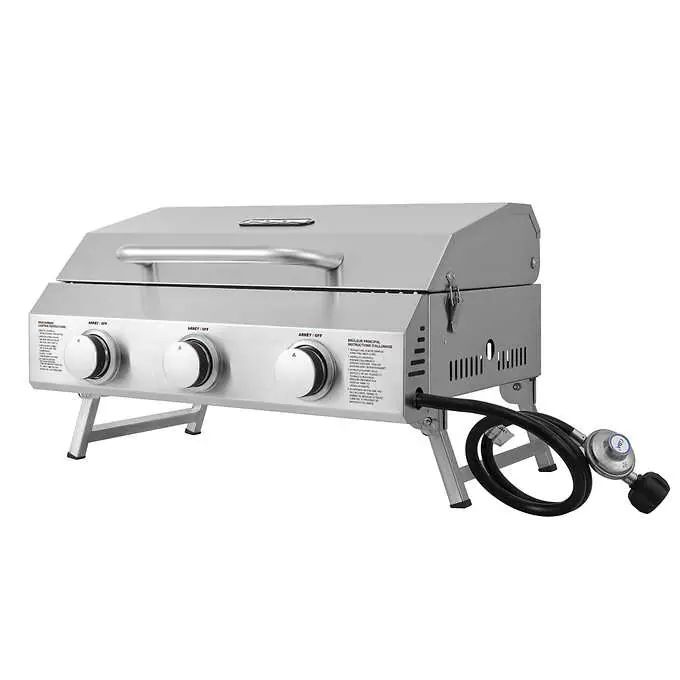 Parrilla De Gas Propano 3 Quemadores NXR 880 0022b 24,000 BTU
