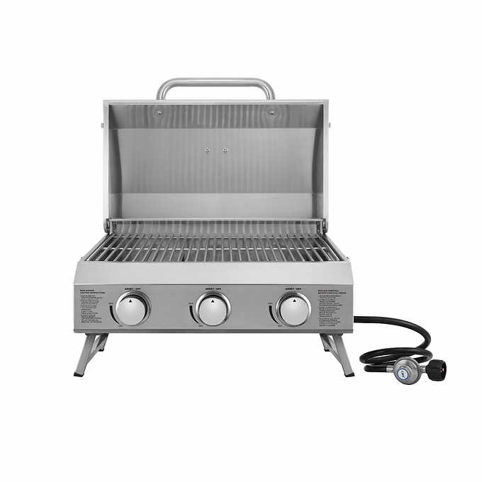 Parrilla De Gas Propano 3 Quemadores NXR 880 0022b 24,000 BTU