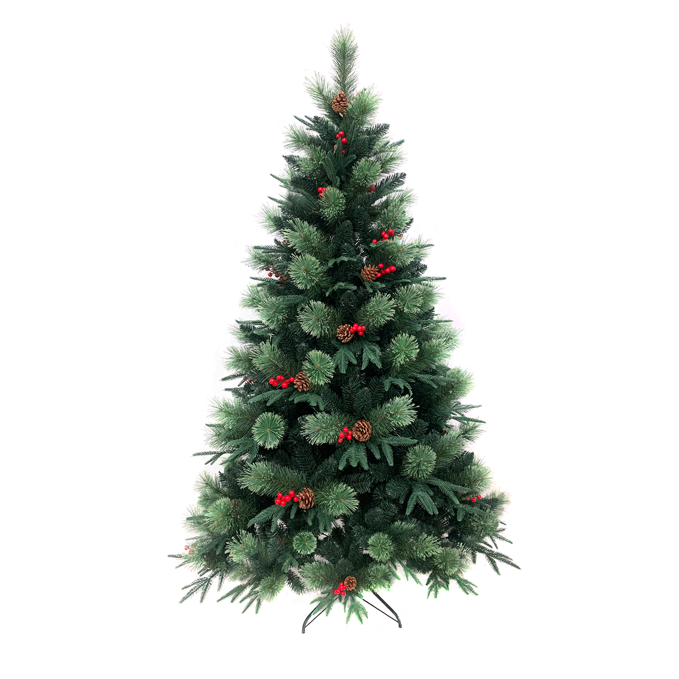 Árbol de Navidad Fraser Fir densidad premium 3 tipos de rama incluye maleta 190cm Artego