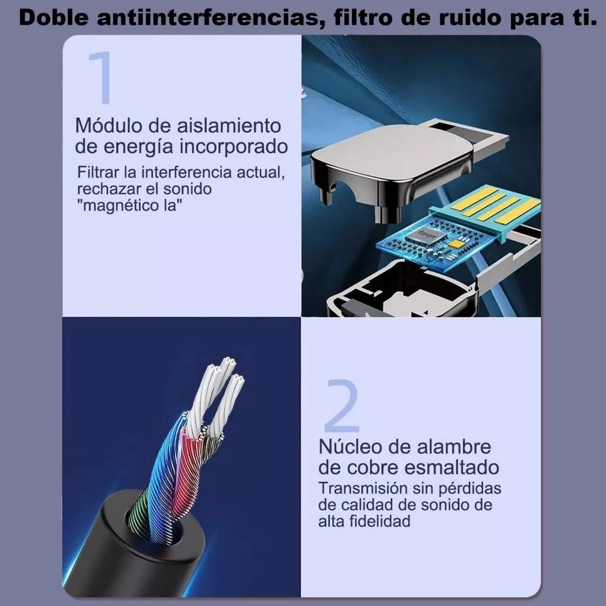 Receptor Auxiliar Bluetooth 5.1 Para Aux Coche Manos Libres