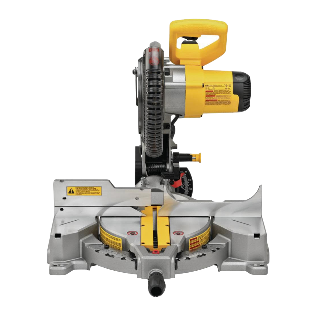Dewalt Dws713 Sierra Ingletadora De Un Solo Bisel 254mm 15 Amp 10 Pulg Reacondicionado Grado A