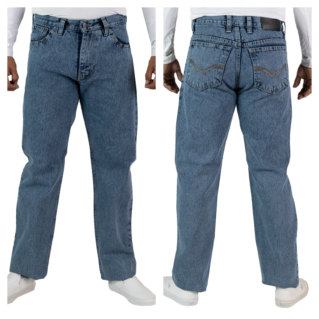 Pantalón de Hombre Mezclilla Tallas Extras American Force F-14