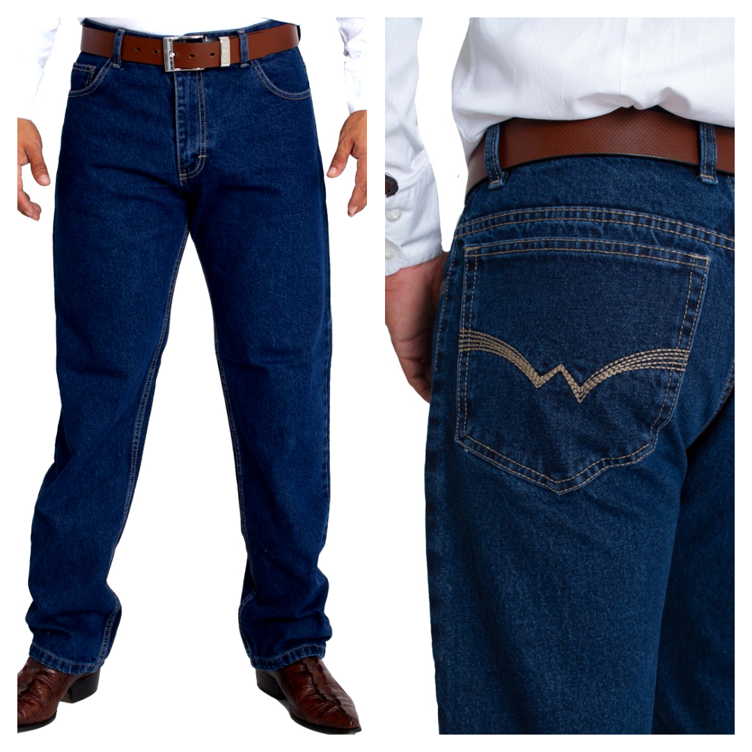 Pantalón de Hombre Mezclilla Tallas Extras American Force F-14