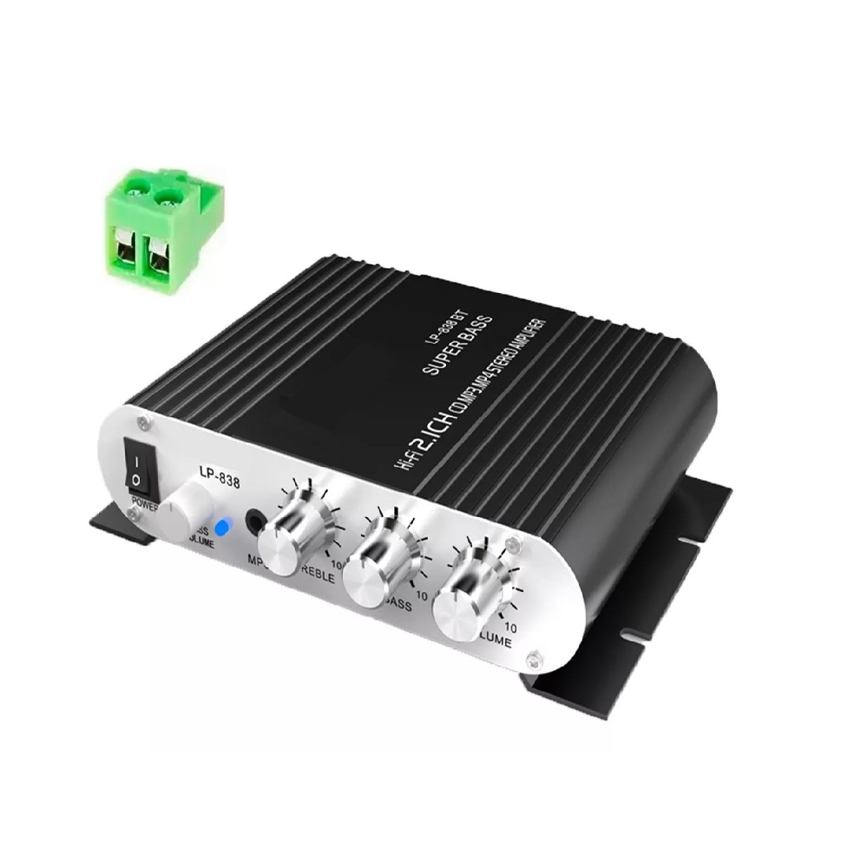 Amplificador 2.1 Hifi Stereo Subwoofer Con Bluetooth