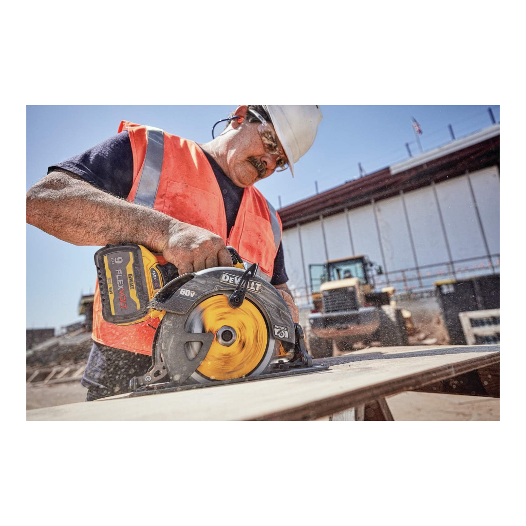 Dewalt Flexvolt 60v Max* Sierra Circular Con Kit De Freno, 7-1/4 Pulgadas (dcs578x1) Reacondicionado Grado A