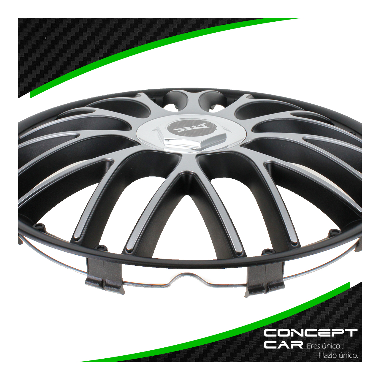 Juego 4 Tapones Rin Calidad Premium Orden Plata Rin 16