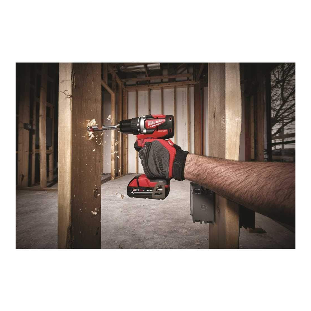 Milwaukee 2892-22CT M18 - Kit de 2 Herramientas Compacto sin Escobillas y Destornillador de Impacto