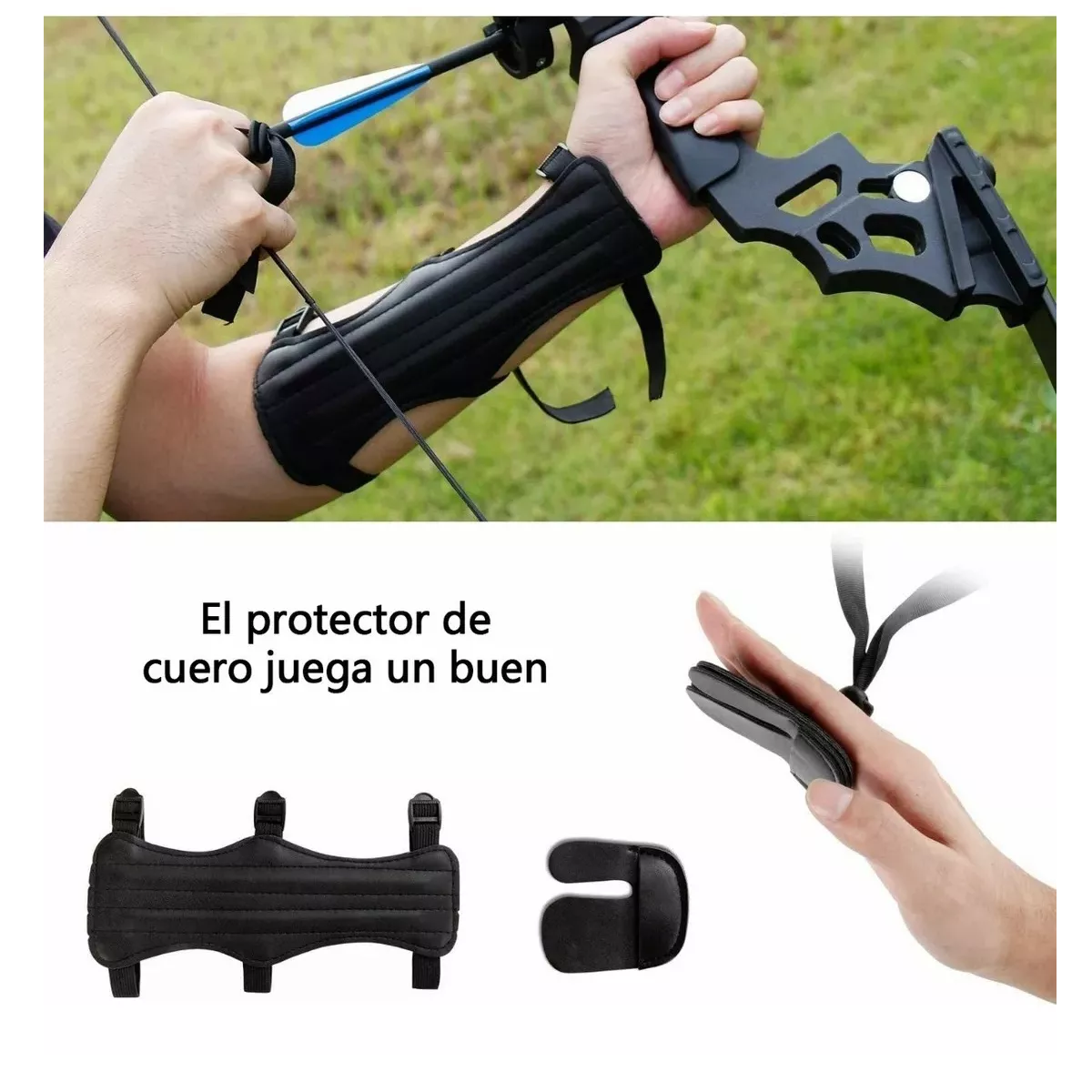 Arco Recurvo Deportivo Con Flechas Y Accesorios Para Adulto