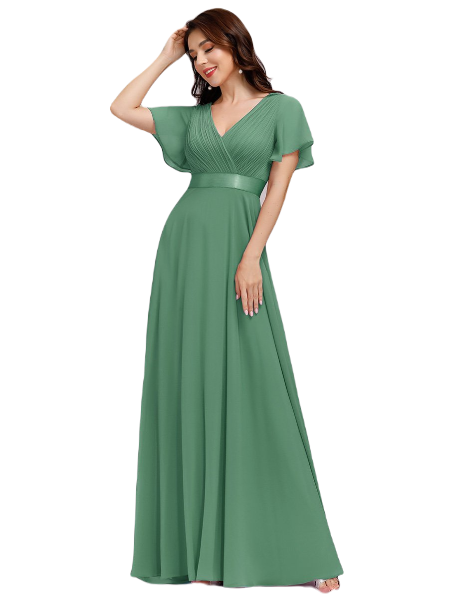 Vestidos de discount promoción verde jade