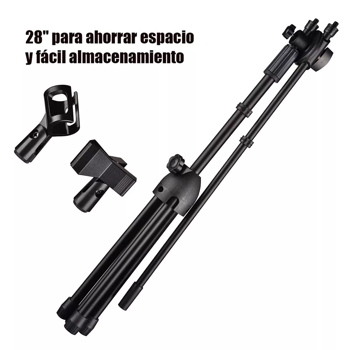 Set 4x Pedestal Soporte De Micrófono Stand Kit Para 8 Micrófono