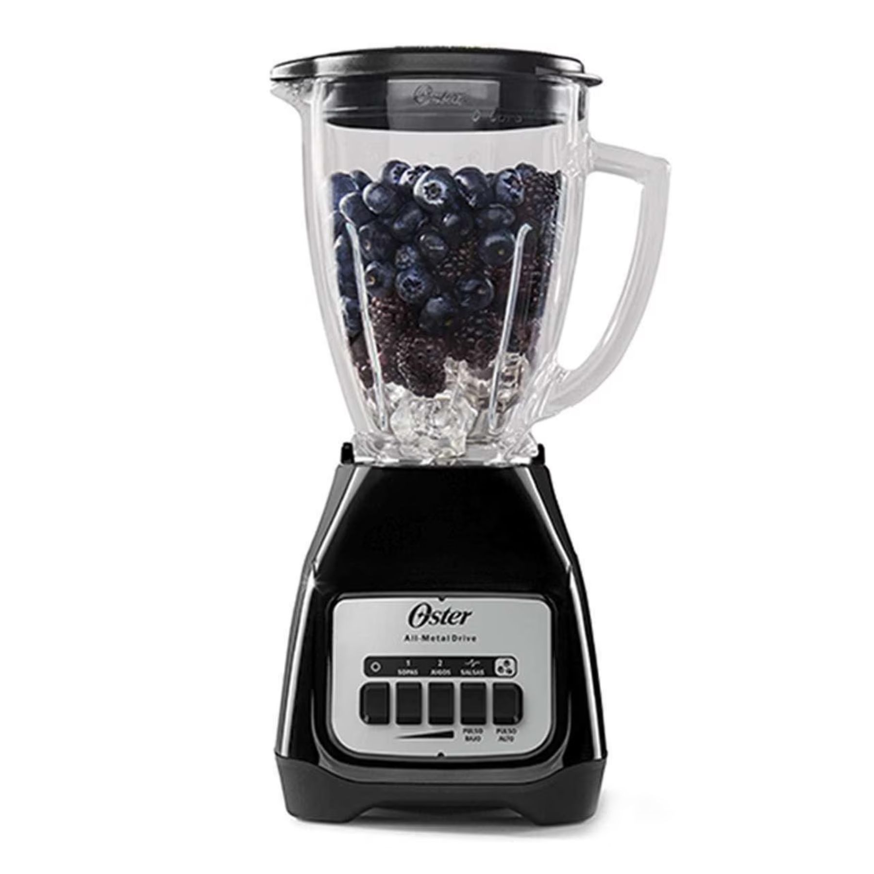 Licuadora Oster 4 Velocidades Vaso de Vidrio BLSTKAG-BPB - Negra