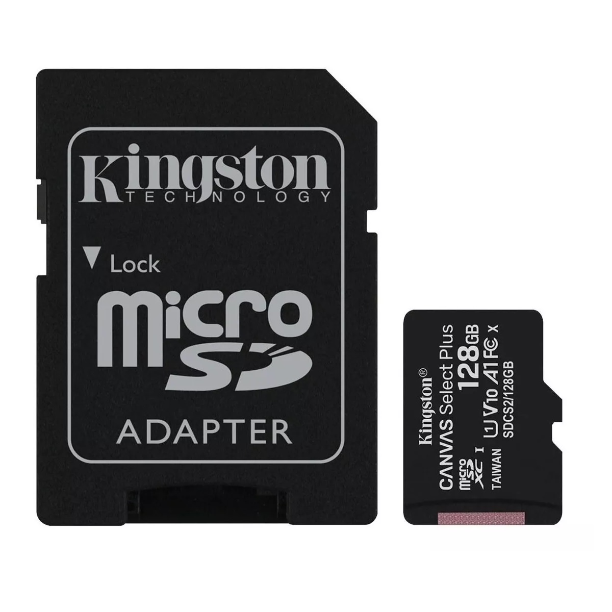 Tarjeta de memoria Plus con adaptador SD 128GB