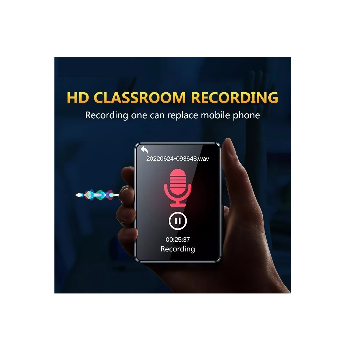 Reproductor De Música Mp3 Mp4 Bluetooth De 2.4 In 64gb