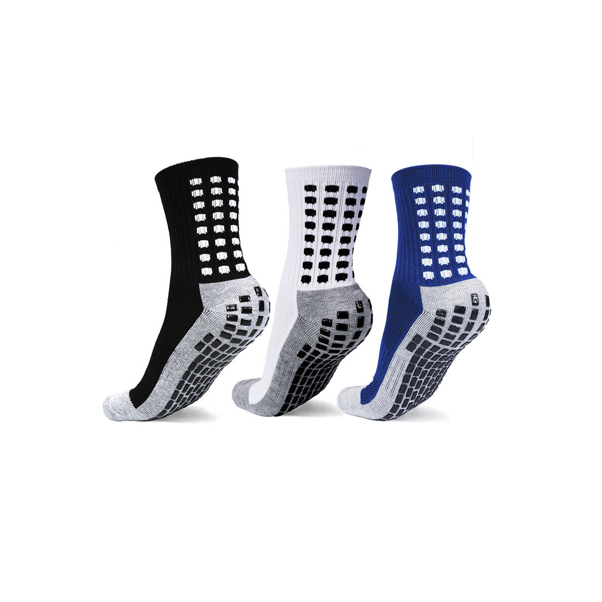 Juego Calcetines Antideslizantes 3 Pares En 3 Colores
