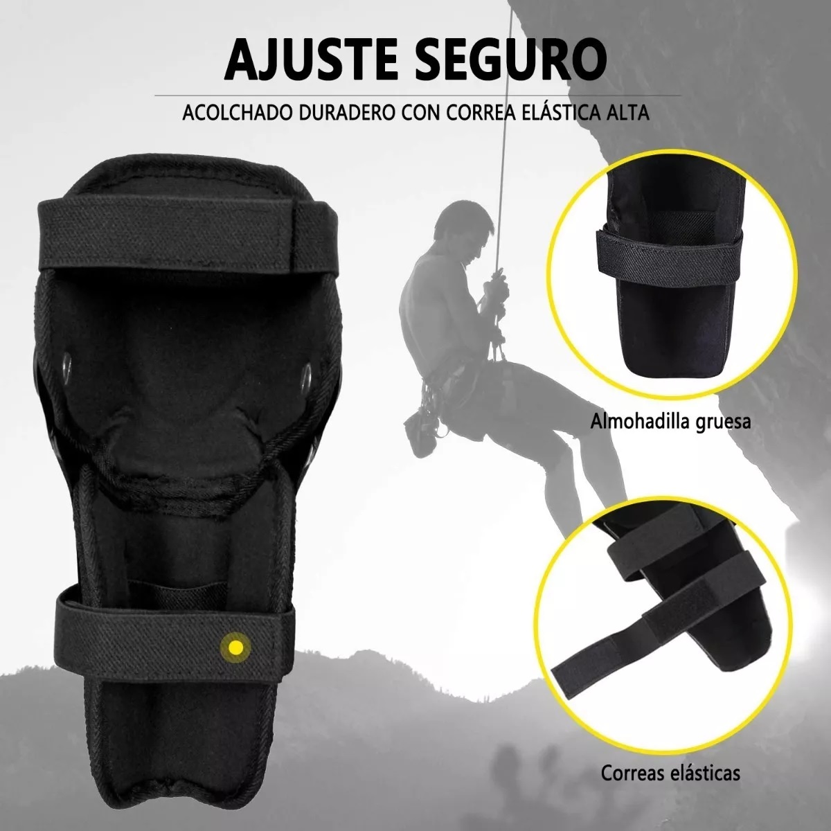 Set Rodilleras Y Coderas 2 En 1 Para Protección, 4 Piezas