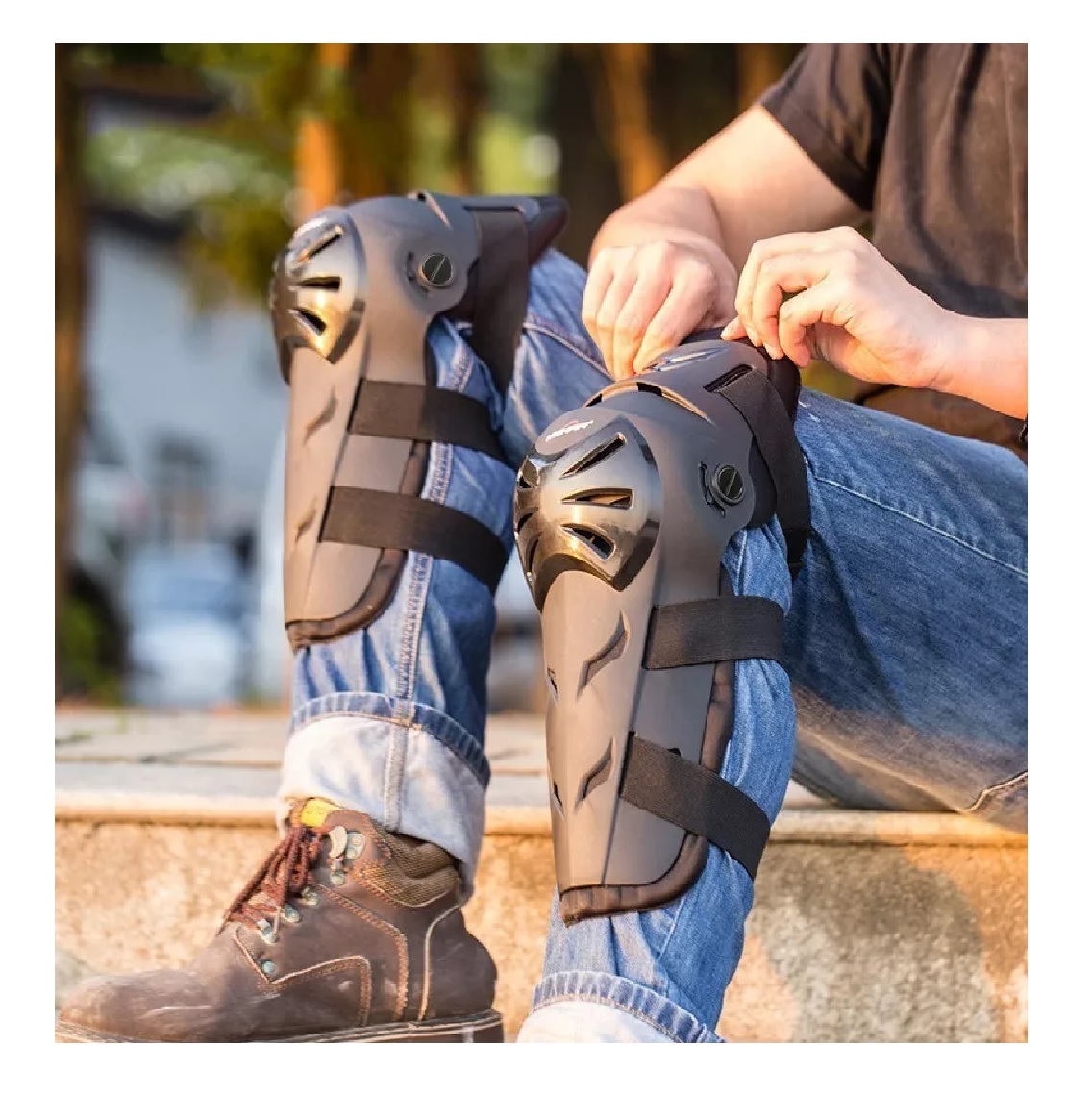 Set Rodilleras Y Coderas 2 En 1 Para Protección, 4 Piezas