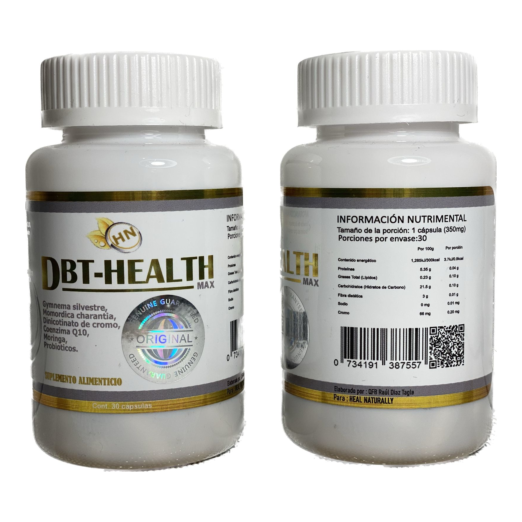 Suplemento Alimenticio DBT-HEALTH 2X1