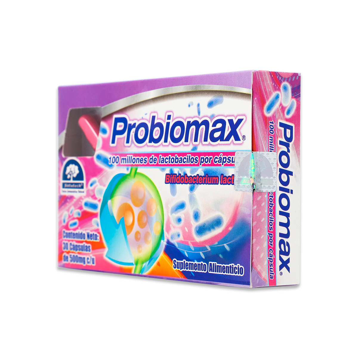 PROBIOMAX, 30 CAPSULAS DE 500 MG, NATUTECH