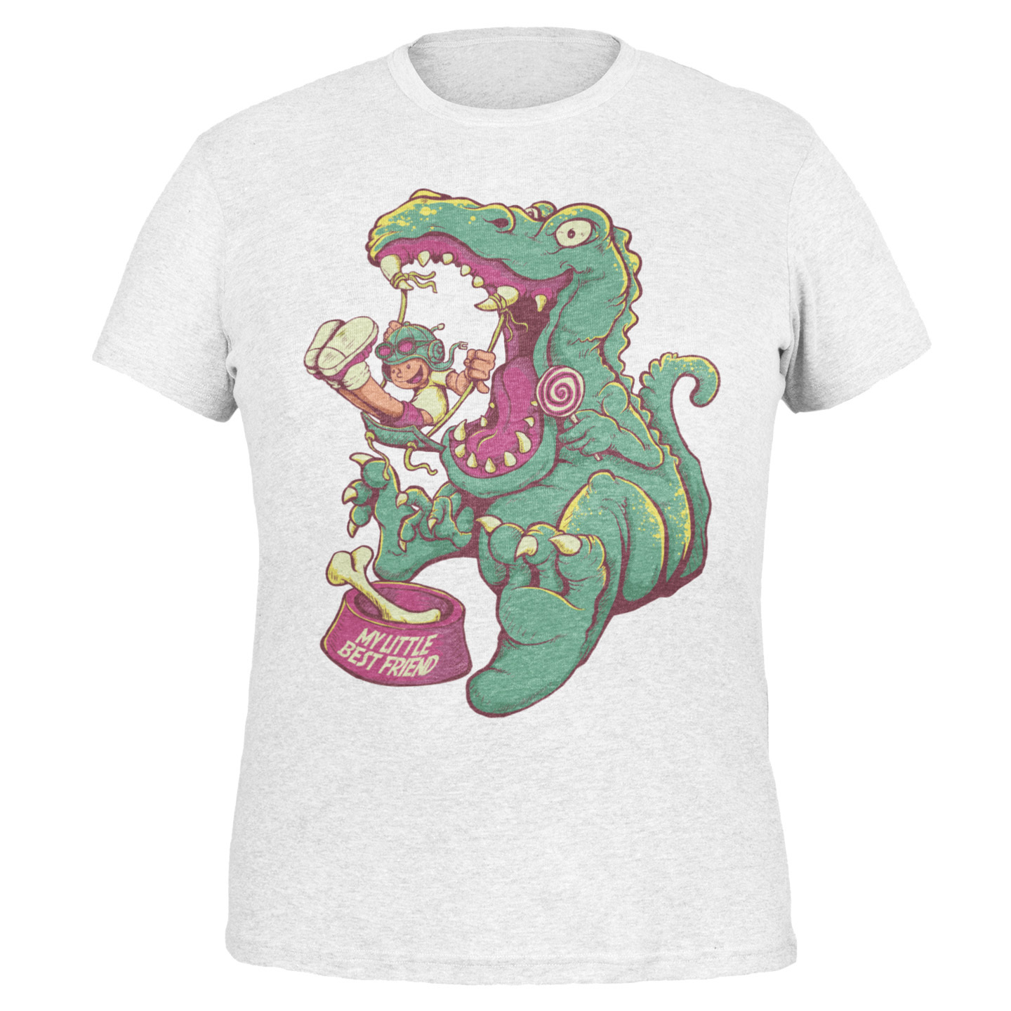 Playera Caballero y Dama Dinosaurio My little best friend Dinosaurios