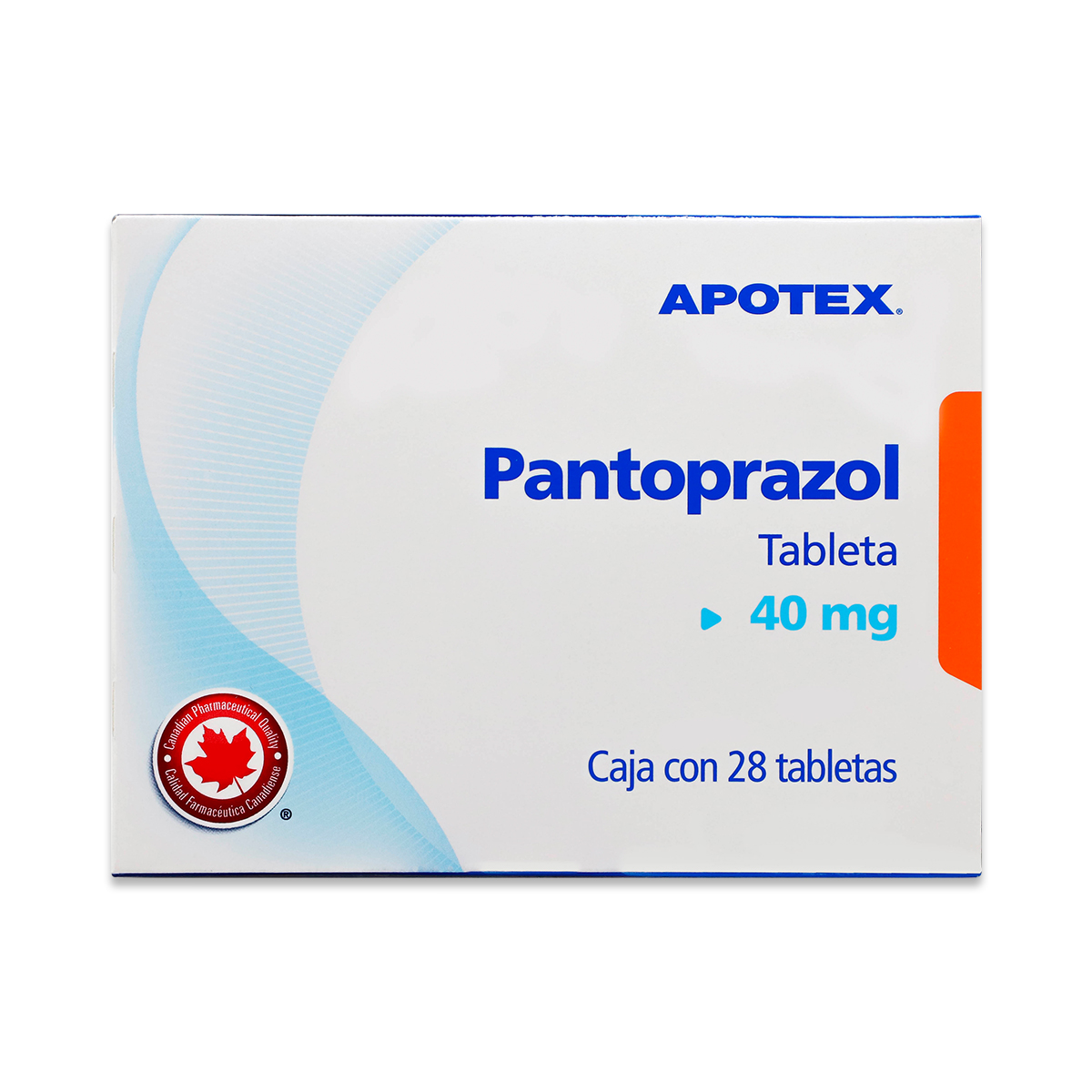 PANTOPRAZOL, CAJA CON 28 TABLETAS 40 MG, APOTEX