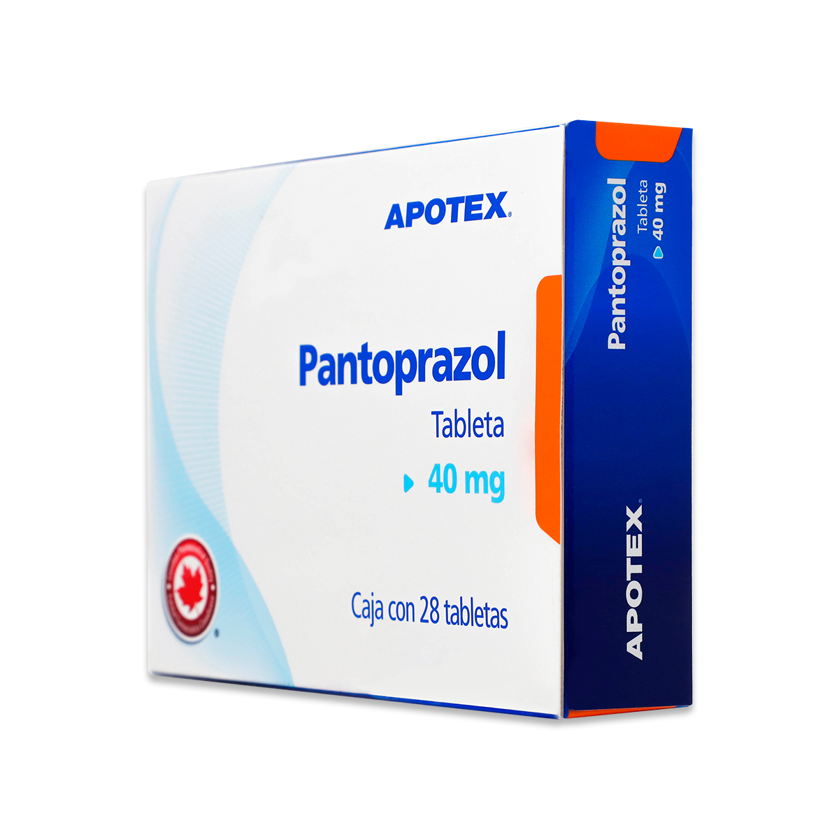 PANTOPRAZOL, CAJA CON 28 TABLETAS 40 MG, APOTEX