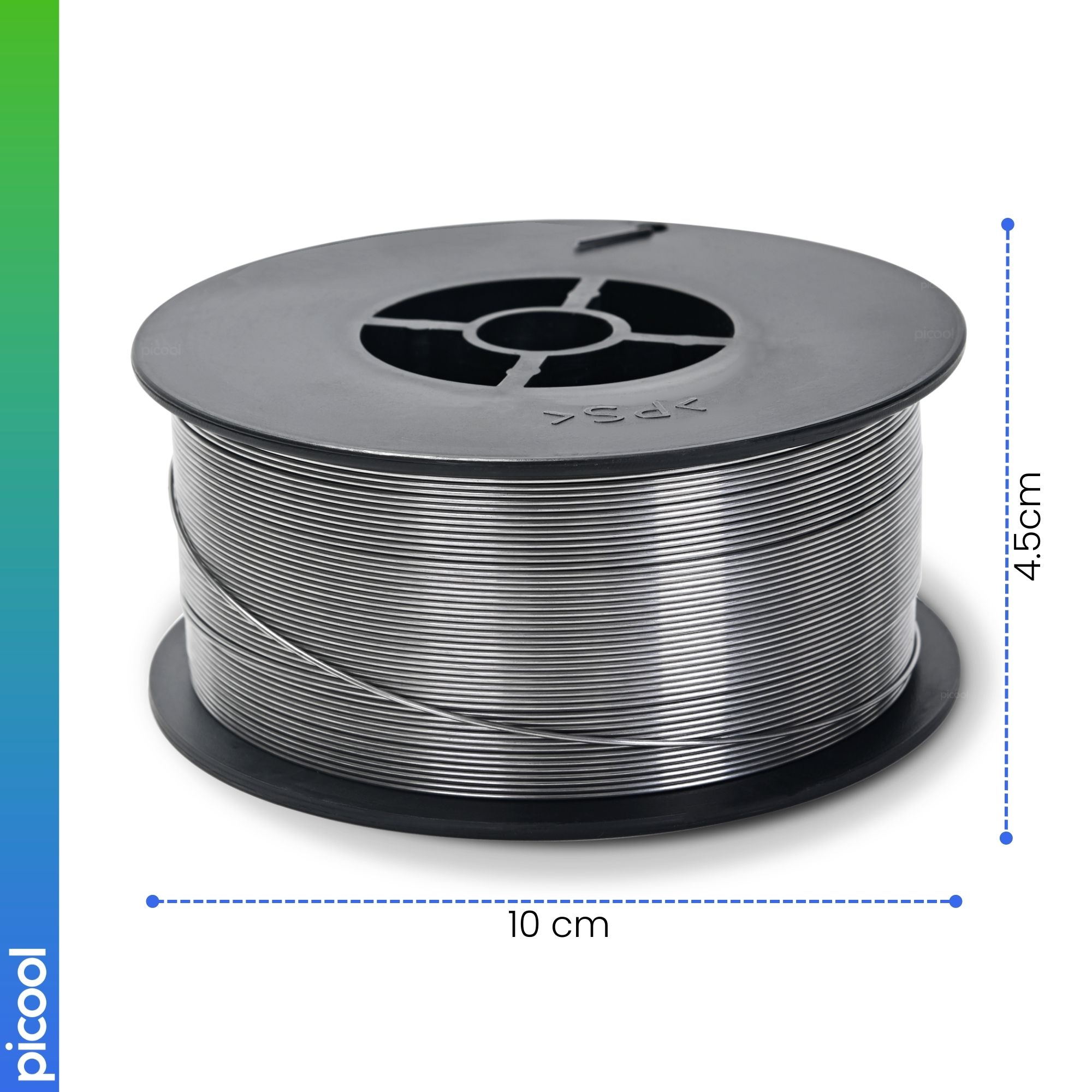 Rollo De Microalambre Picool Flux Core De Soldadura De 1 Kg .8 Mm Sin Gas