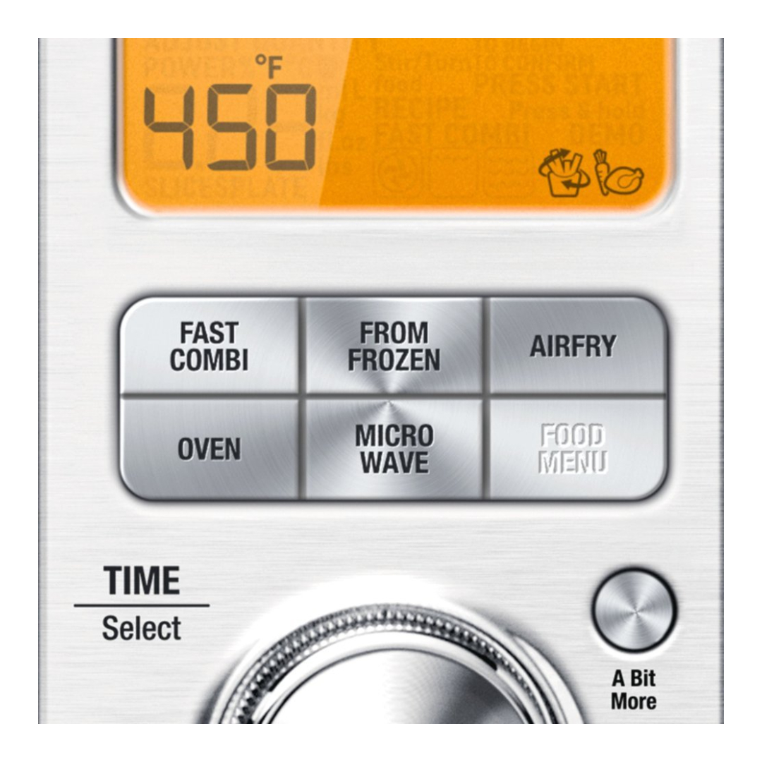 Breville Combi Wave BMO870BSS1BUC1 - Microondas, freidora de aire y horno tostador 3 en 1, acero inoxidable cepillado.