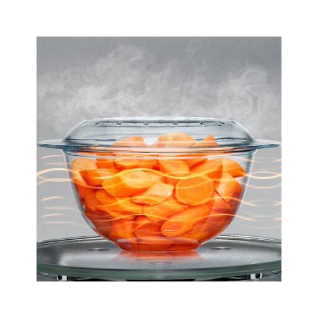 Breville Combi Wave BMO870BSS1BUC1 - Microondas, freidora de aire y horno tostador 3 en 1, acero inoxidable cepillado.