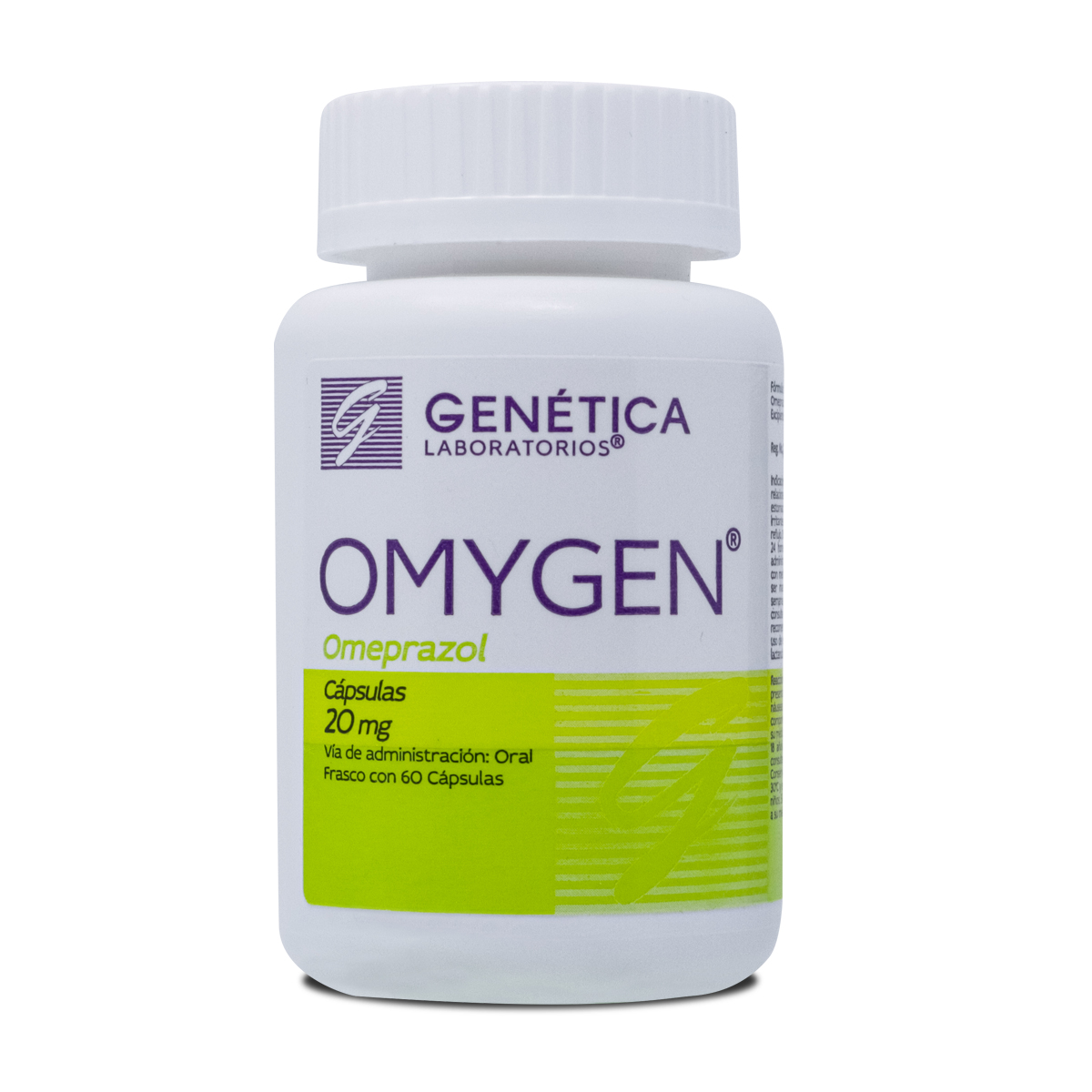 OMYGEN, FRASCO CON 60 CAPSULAS, GENETICA