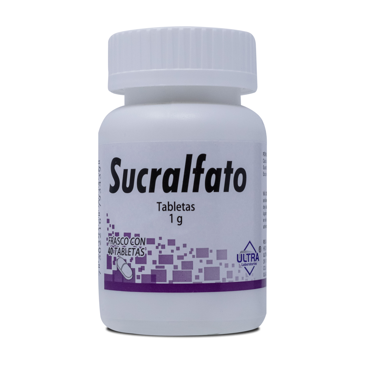 Sucralfato Frasco Con 40 Tabletas Ultra