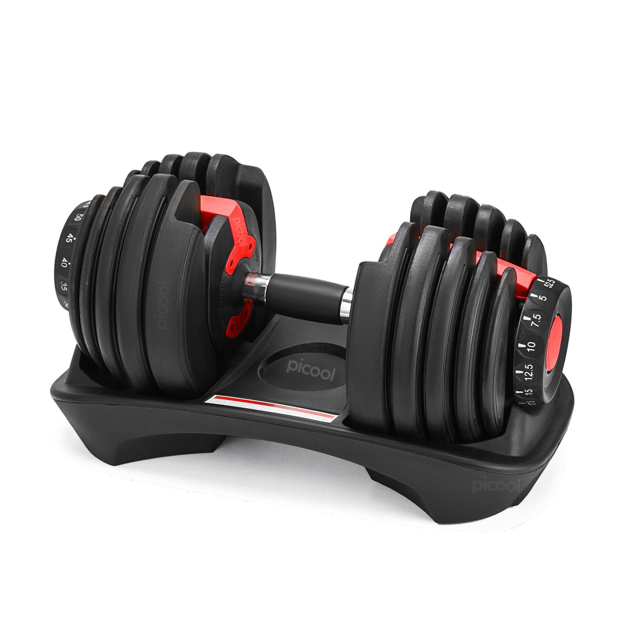 Mancuerna Ajustable Tipo Bowflex De 5 A 52.5 Lb 24 Kg 10 Pz