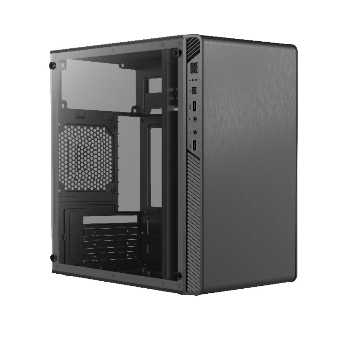 Gabinete micro Torre Performance II GI215w Essential Series acteck pc ensamble