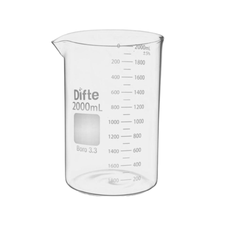 Vaso De Precipitado 2000 Ml Borosilicato Graduado