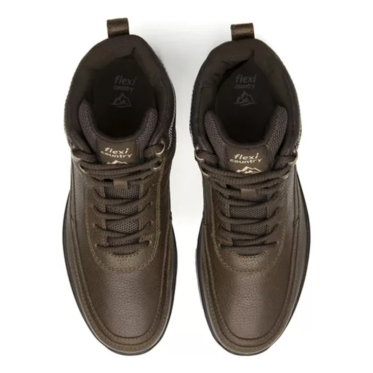 Botas Urbanas Flexi Country Para Hombre 92113 Chocolate Moda