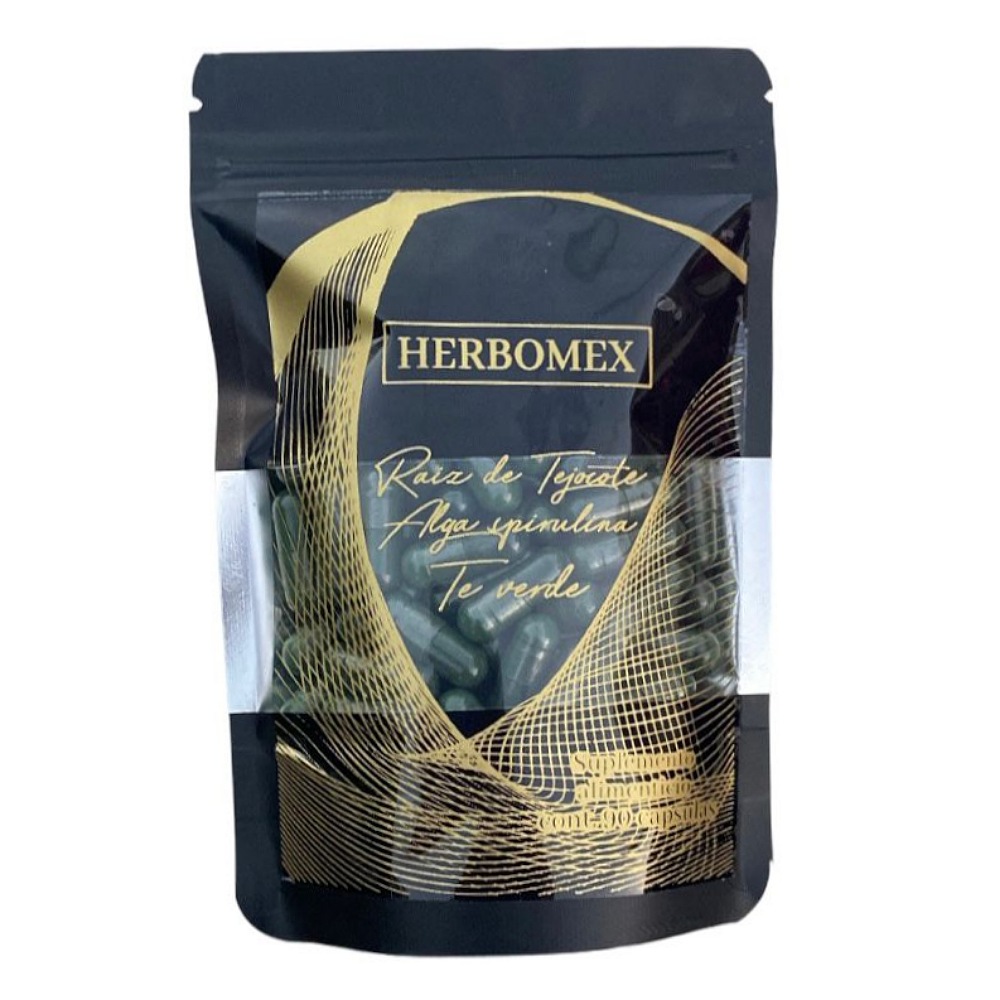 RAIZ DE TEJOCOTE ALGA ESPIRULINA Y TE VERDE