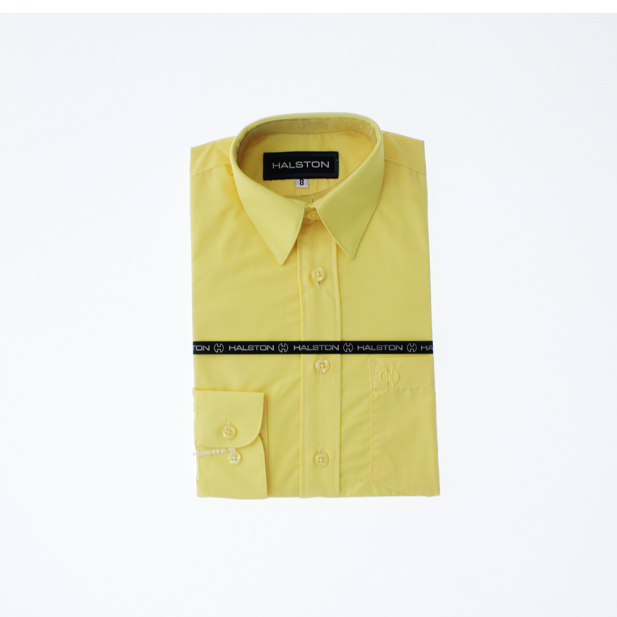 Camisa de manga larga para niño Camiseta para niños Cuello redondo Dibujos  animados de manga larga Top Bottom Camisa Hombre (Amarillo, 4-5 años)