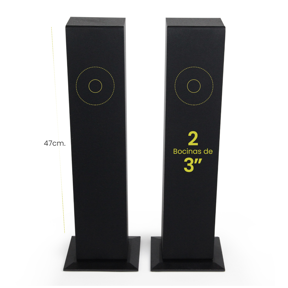 FOL Torre de Sonido con Subwoofer Mod. FS-M2902.