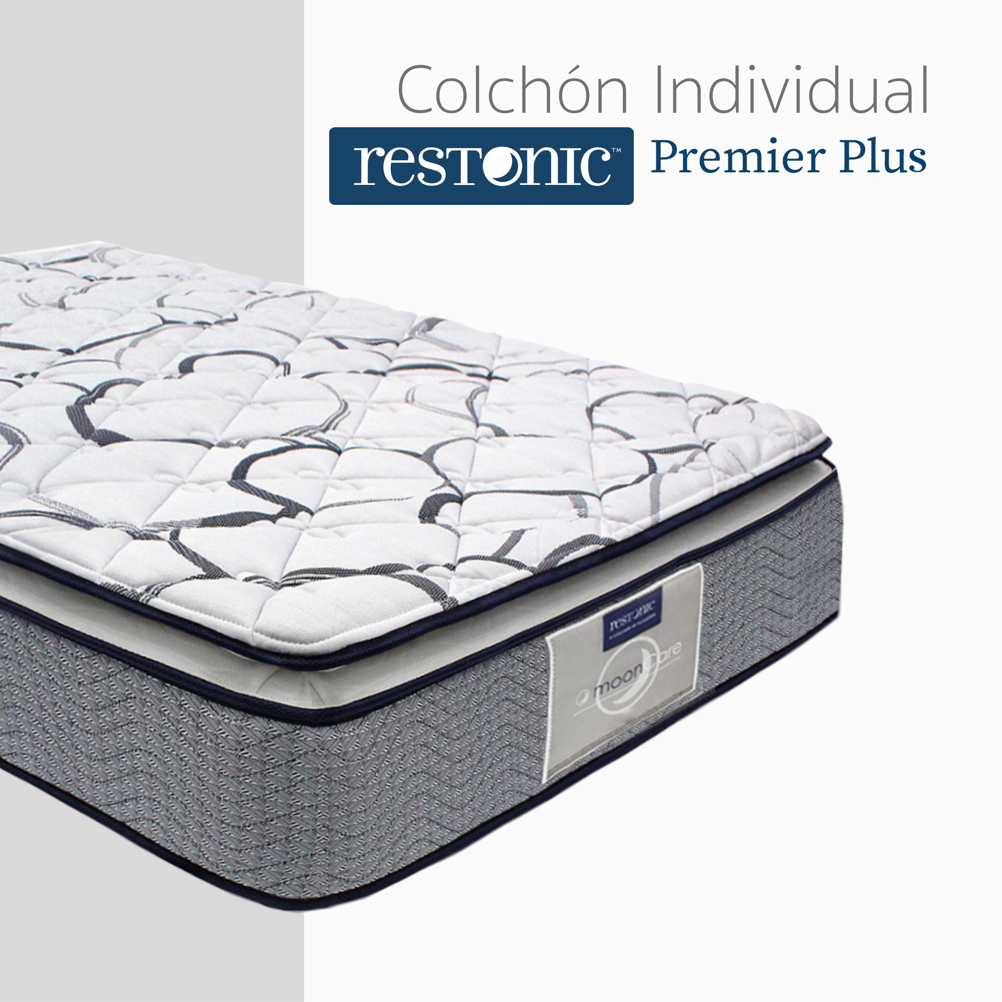 Colchón Individual Restonic Premier Plus Ortopédico 
