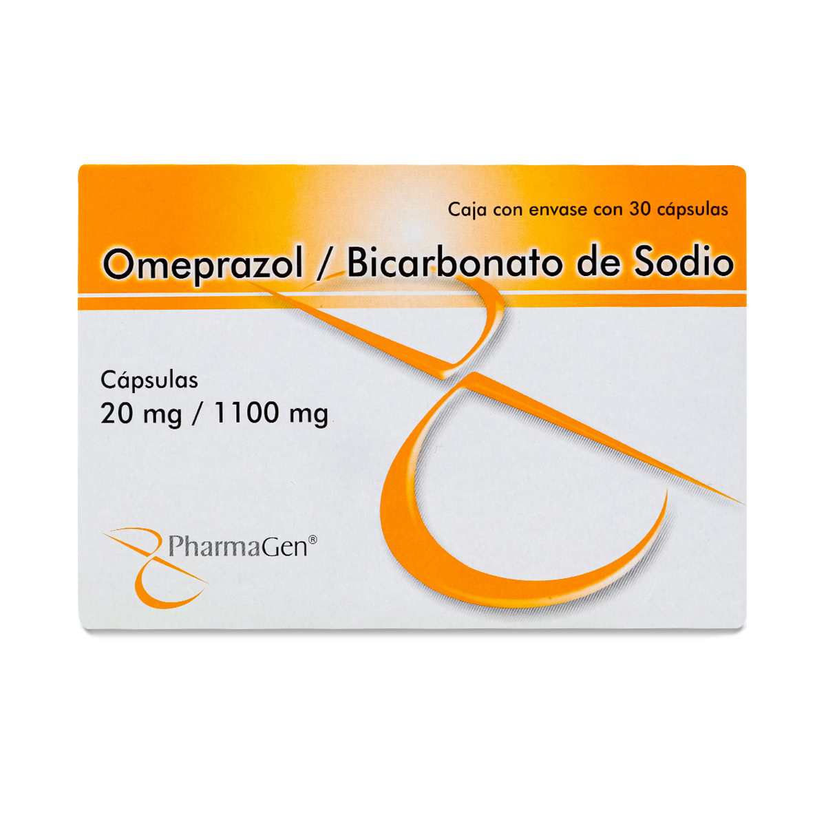 OMEPRAZOL/BICARBONATO DE SODIO 30 CAPS 20/1100 MG PHARMAGEN