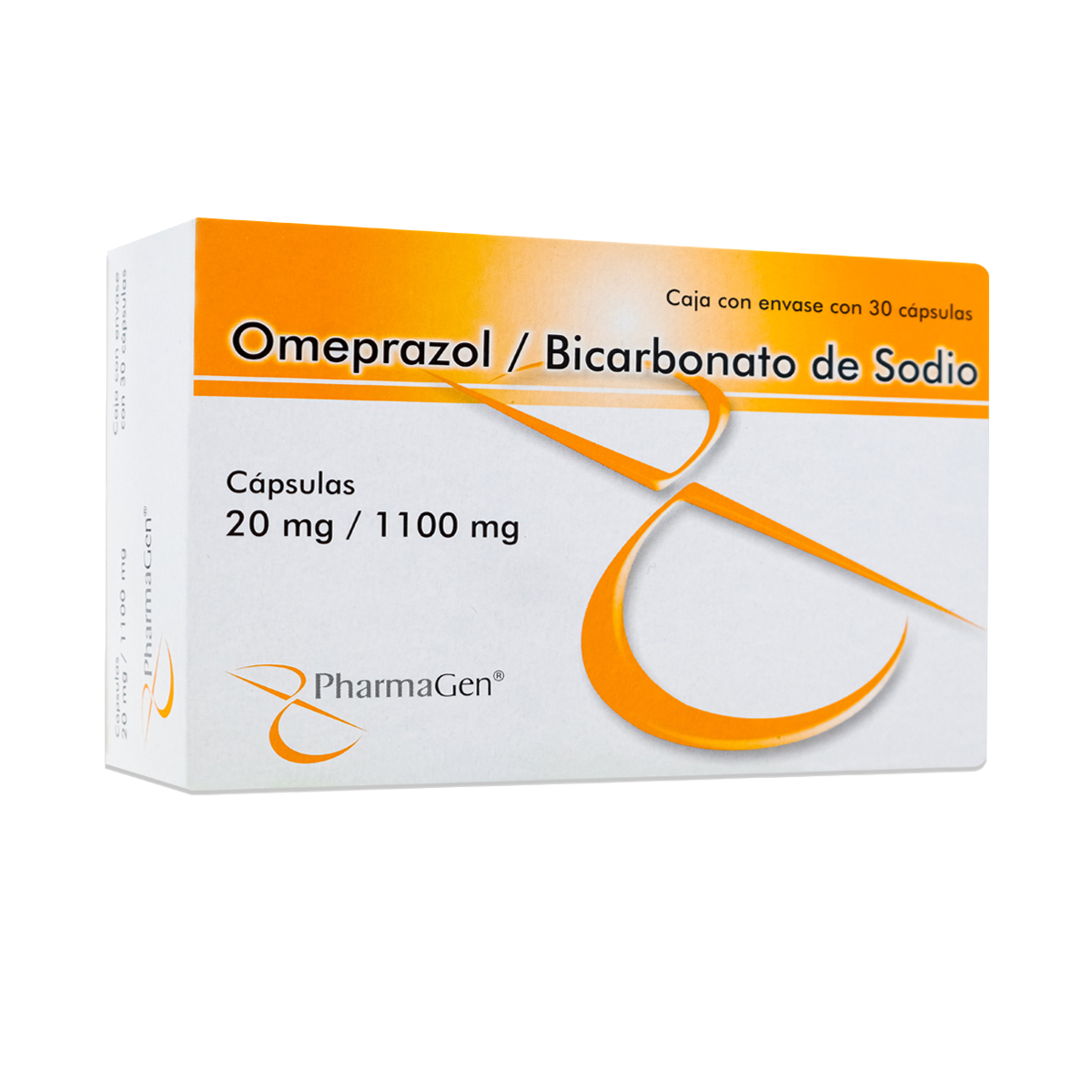 OMEPRAZOL/BICARBONATO DE SODIO 30 CAPS 20/1100 MG PHARMAGEN