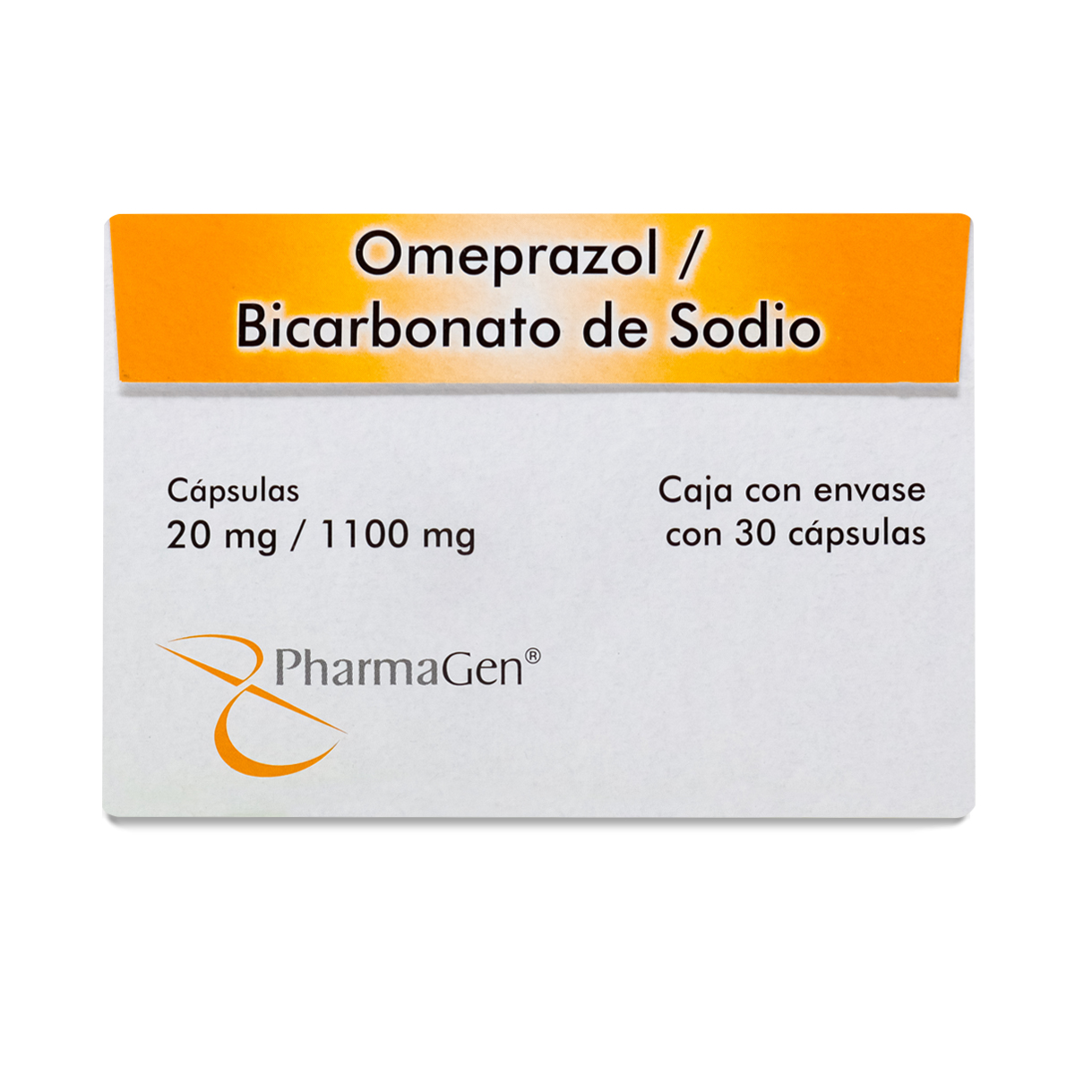 OMEPRAZOL/BICARBONATO DE SODIO 30 CAPS 20/1100 MG PHARMAGEN