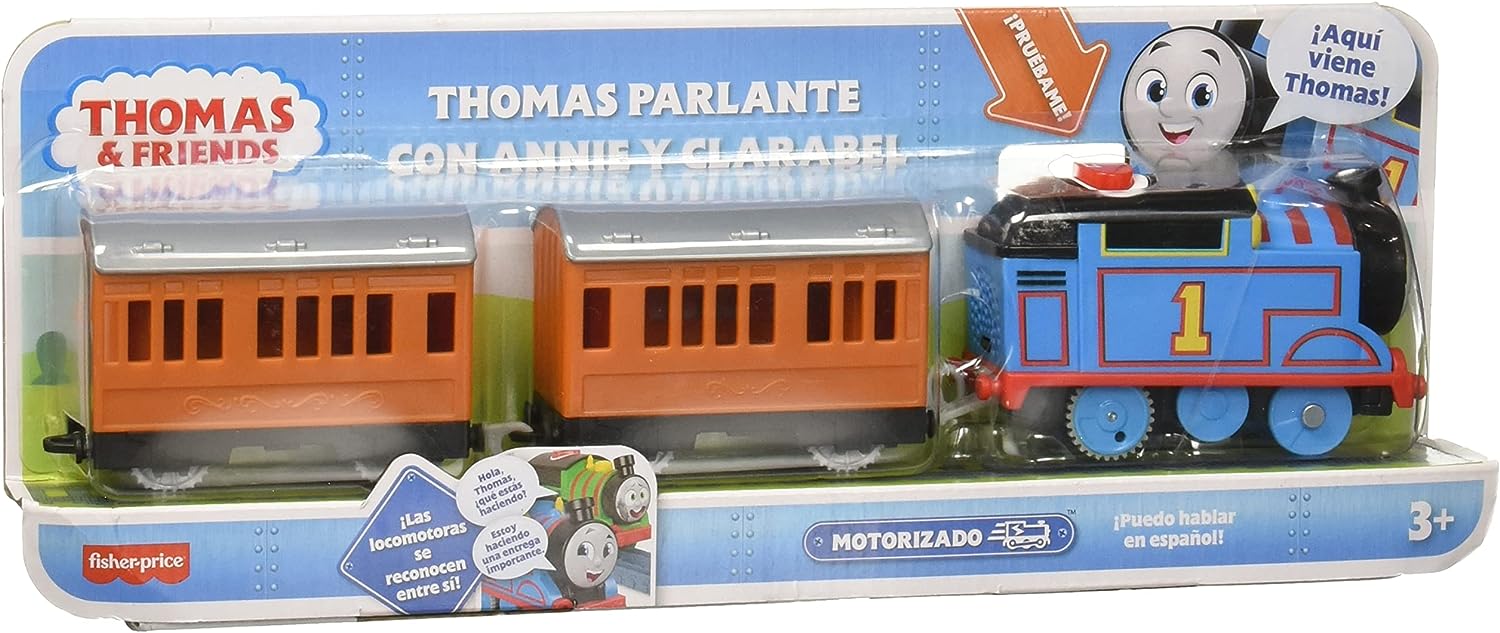 THOMAS & FRIENDS, THOMAS PARLANTE CON ANNIE Y CLARABEL
