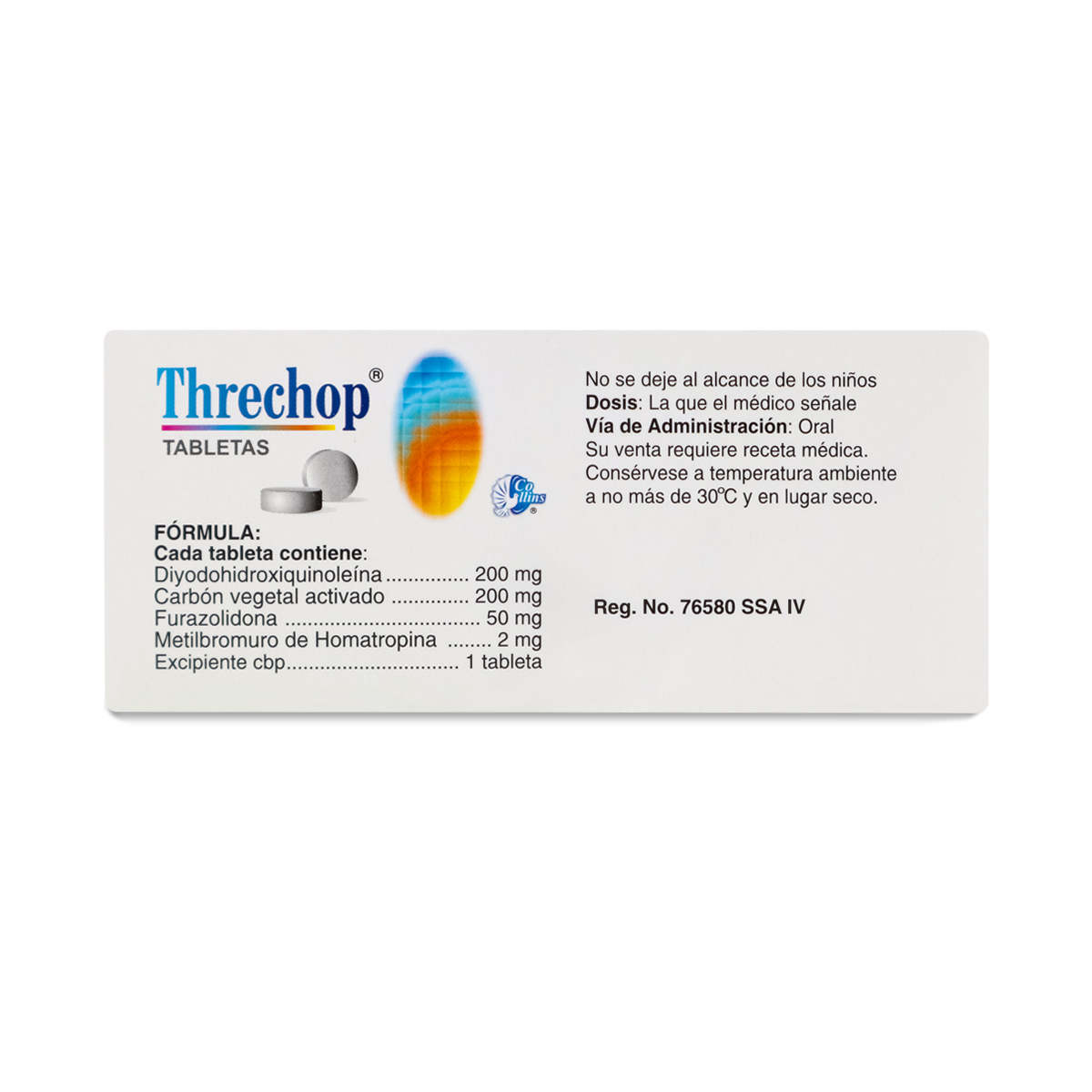 THRECHOP 20 TABLETAS