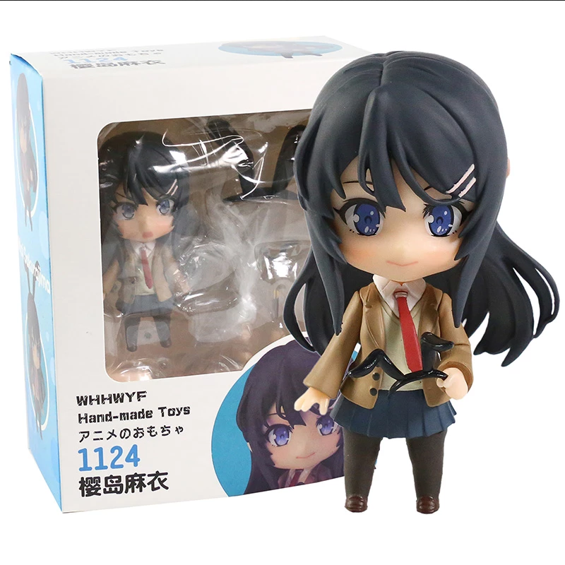 Mai Sakurajima 1124 Seishun Buta Yar Nendoroid Figura Anime