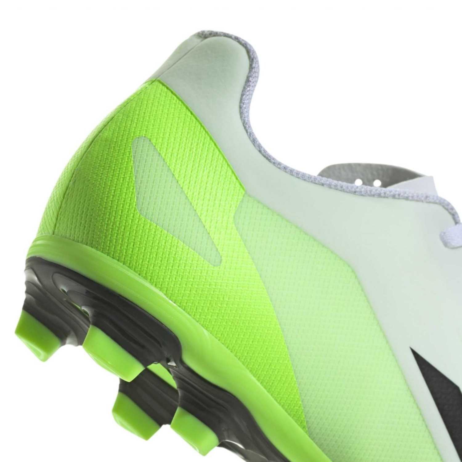 Tenis De  Futbol Adidas X Crazyfast.4 FxG Blanco/Verde de Hombre HQ4535