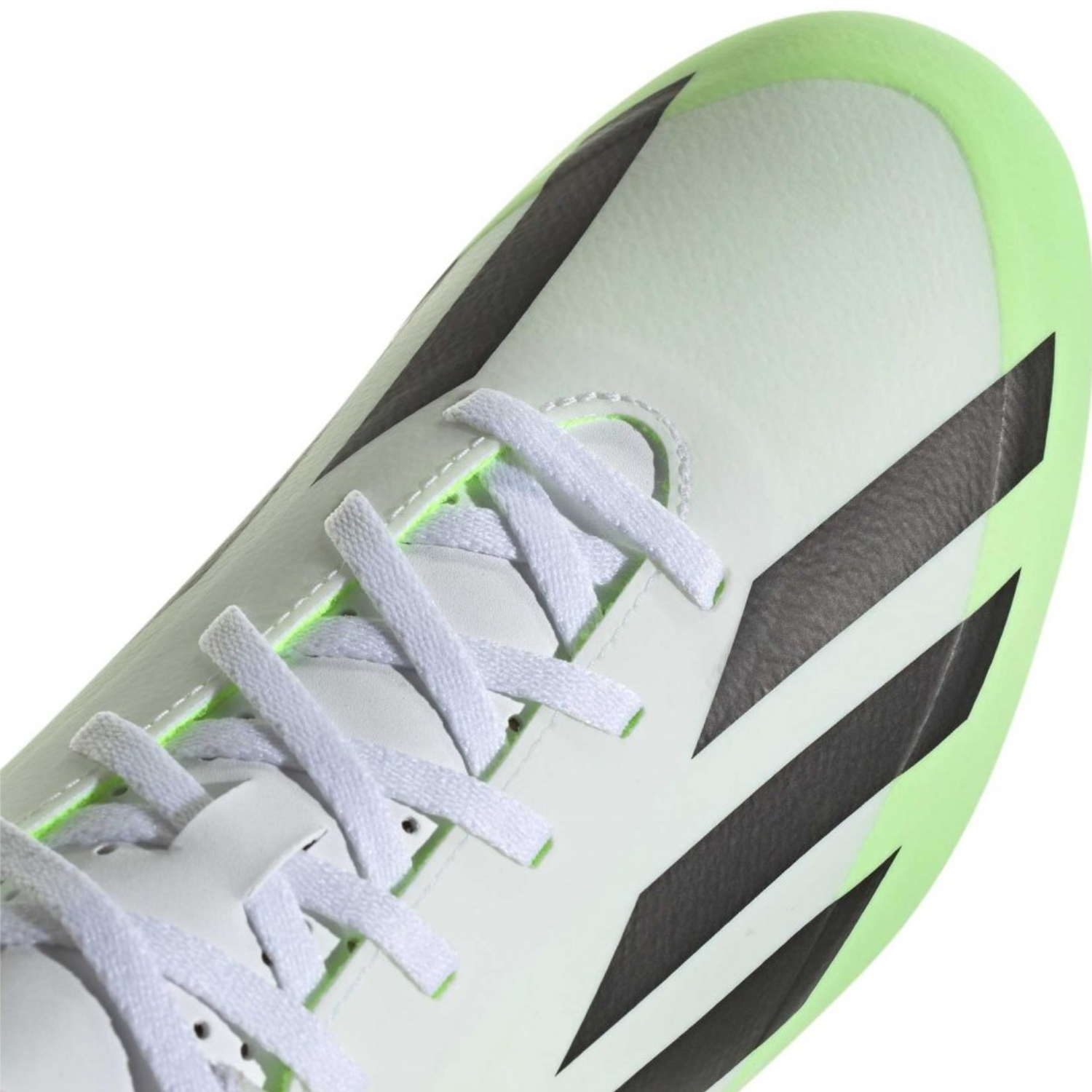 Tenis De  Futbol Adidas X Crazyfast.4 FxG Blanco/Verde de Hombre HQ4535