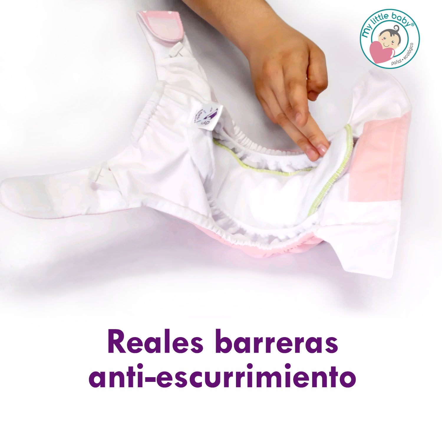 Pack 3 pañales Unitalla 5G niña + 3 absorbentes + 3 absorbenes sencillos