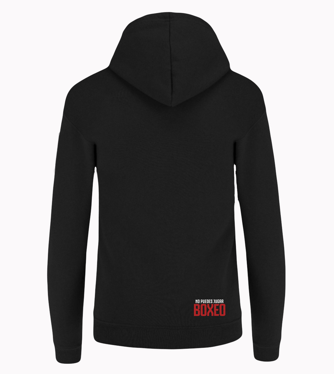 Sudadera no puedes jugar boxeo para mujer